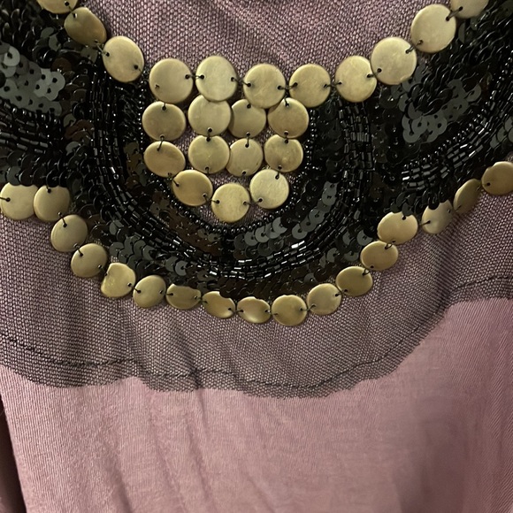 NWOT Loveappella embellished tank top size small. - Picture 3 of 5